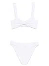 Hunza G Bonnie Bikini In White