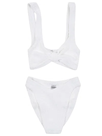 Hunza G Bonnie Bikini In White
