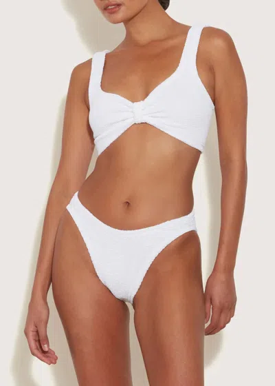 Hunza G Bonnie Bikini In White