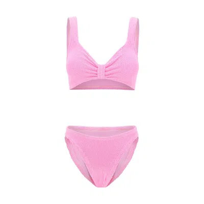 Hunza G Bonnie Swimsuit In Pink