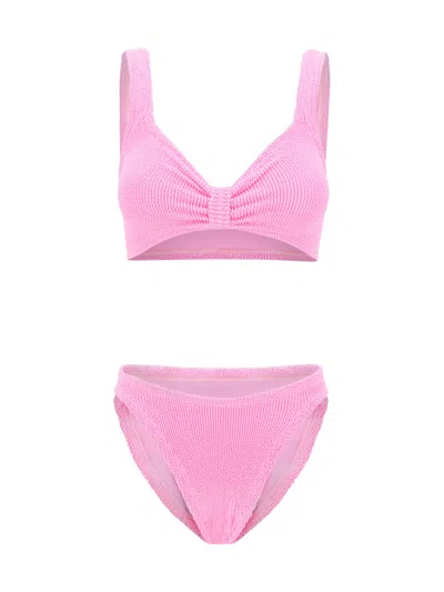 Hunza G Bonnie Swimsuit In Pink