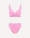 Hunza G Bonnie Swimsuit In Pink