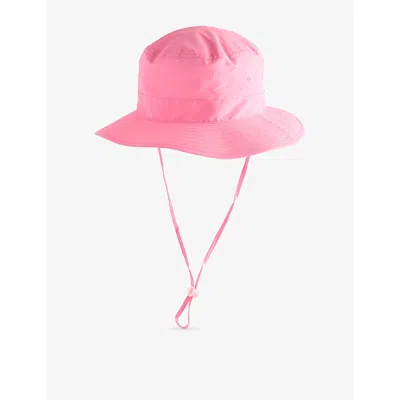 Hunza G Kids' Bubblegum Wide-brim Shell Bucket Hat 2-12 Yeats
