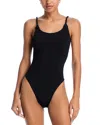 Hunza G Camille Swim One-piece Swimsuit In Black