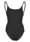 Hunza G Camille One Piece Black In Black