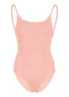 Hunza G Camille One Piece Peach In Pink
