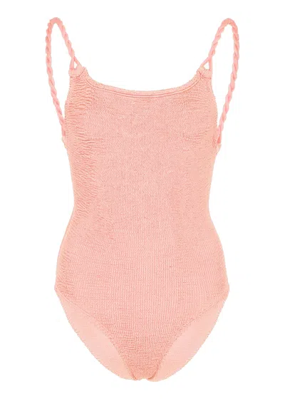 Hunza G Camille One Piece Peach In Pink