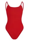 Hunza G Camille One Piece Red In Red