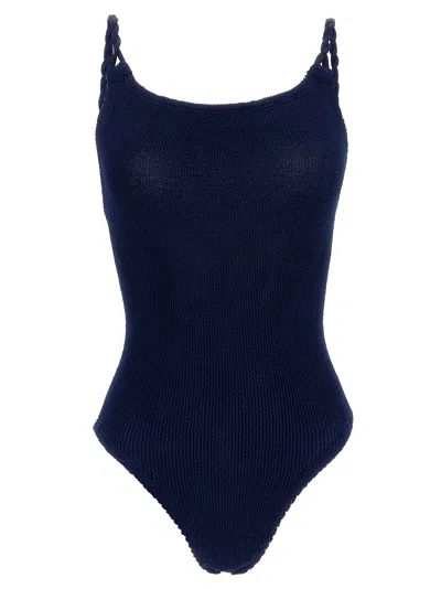 Hunza G Camille Swimsuit In Blue