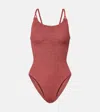 Hunza G Camille Swimsuit In Pink
