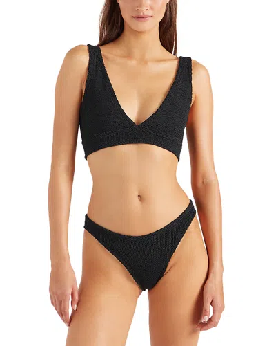 Hunza G Carla Bikini Top & Bottom In Black