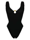 Hunza G Geraffter Celine Badeanzug In Black
