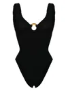 Hunza G Geraffter Celine Badeanzug In Black