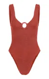 Hunza G Celine One-piece Swimsuit In Red