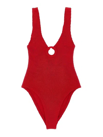 HUNZA G CELINE SWIM ONE-PIECE SWIMSUIT