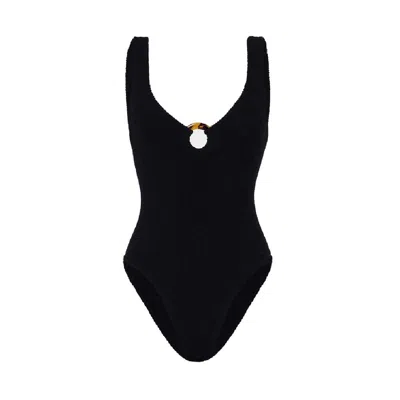 Hunza G 'celine' Swimsuit In Black