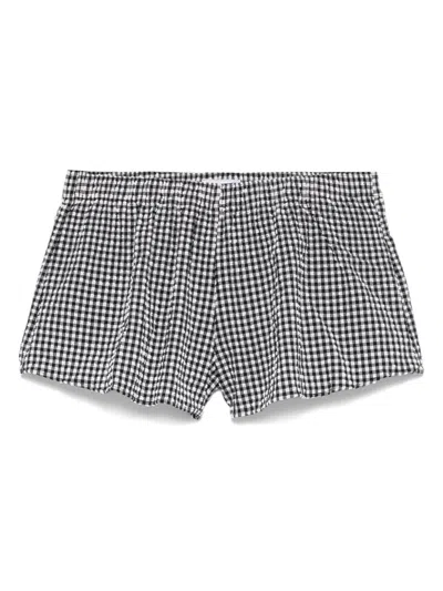 Hunza G Checked Shorts