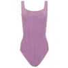 Hunza G Classic Square Neck Lavender In Purple