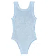 Hunza G Classic Swimsuit In Cornflower
