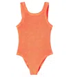 Hunza G Classic Swimsuit In Orange