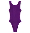 Hunza G Classic Swimsuit In Purple