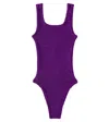 Hunza G Classic Swimsuit In Purple