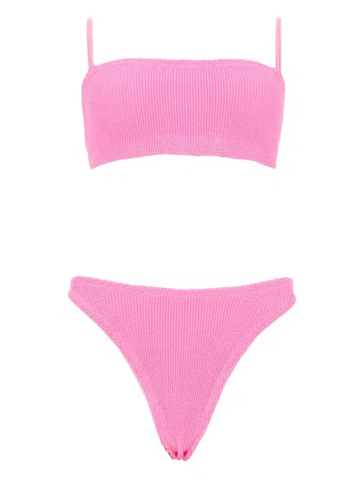 Hunza G Mini Swimwear Set For Women In Pink