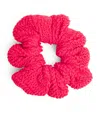 Hunza G Cotton Scrunchie In Red