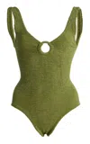 Hunza G Coverage Celine One Piece In Green