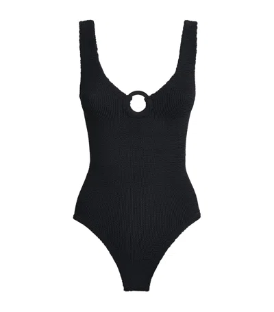 Hunza G Coverage Celine Swimsuit In Black