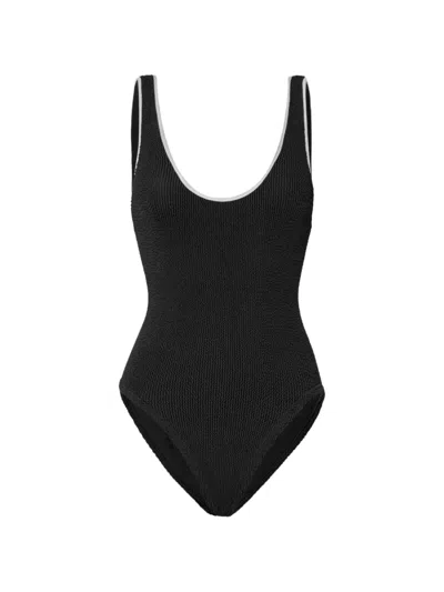 Hunza G Coverage Faye Swimsuit In Black