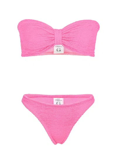 Hunza G Coverage Jean Bikini Bubblegum In Pink