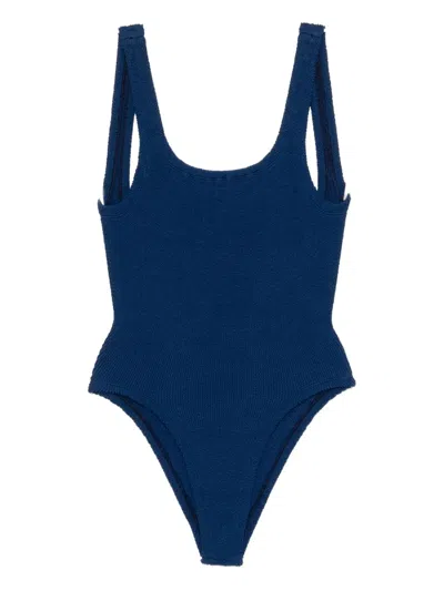 Hunza G Coverage Swimsuit In Blue