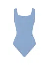 Hunza G Coverage Swimsuit In Blue