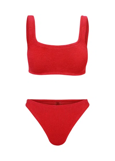 Hunza G Coverage Xandra Bikini Red