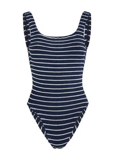 Hunza G Crinkle Swimsuit In Multi