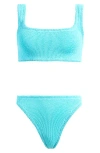 Hunza G Crinkle Two-piece Swimsuit
