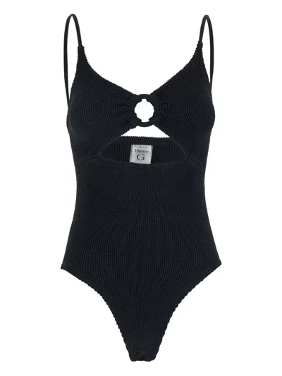 HUNZA G CUT-OUT SWIMSUIT