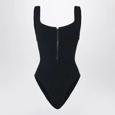 Hunza G Dallas One-piece Swimsuit In Black