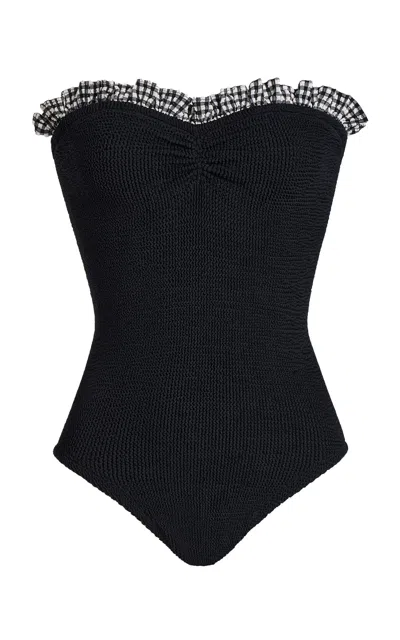 Hunza G Dolly One-piece Swimsuit In Black