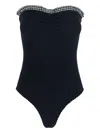 Hunza G Dolly Strapless Seersucker One-piece Swimsuit