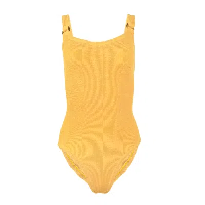 Hunza G Domino One Piece Sage In Yellow