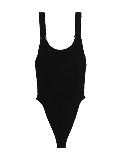 HUNZA G HUNZA G 'DOMINO' ONE-PIECE SWIMSUIT