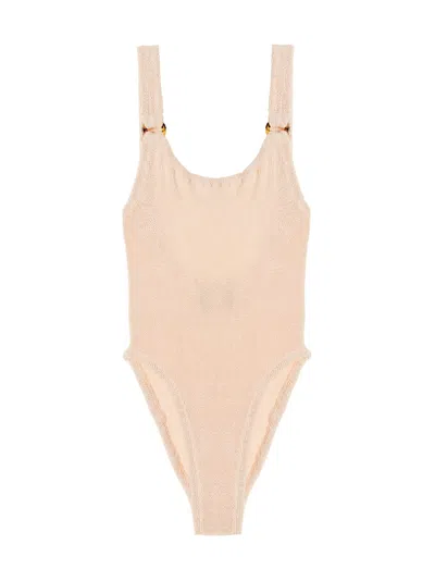 Hunza G 'domino' One Piece Swimsuit