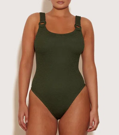 HUNZA G DOMINO SWIM WITH TONAL HOOPS