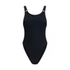 Hunza G Domino Scooped-back Swimsuit