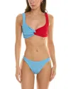 Hunza G Duo Chelsea Bikini Set In Blue