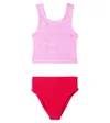 Hunza G Duo Lyra Bikini In Pink