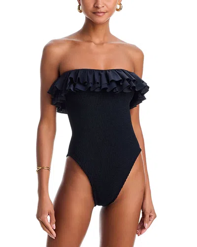 Hunza G Eloise One Piece Swimsuit In Multi