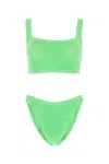 Hunza G 'xandra' Green Bikini With Fixed Straps